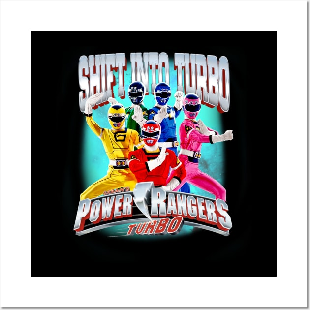 Shift Into Turbo Wall Art by namanyastudios